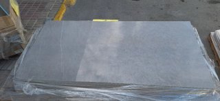 Liquidación Porcelánico Gris Pulido 162x70