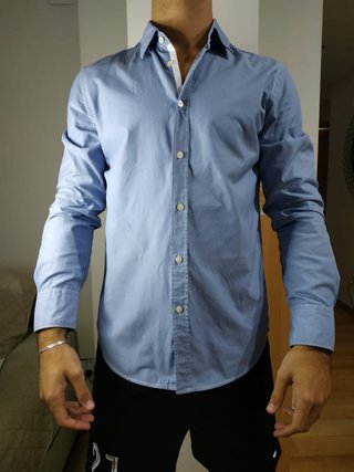 Camisa Marc O'Polo azul
