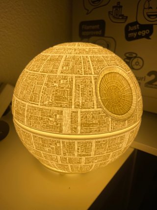 Lámpara replica Star Wars