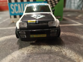 Renault 5 Blanco Exin Scalextric