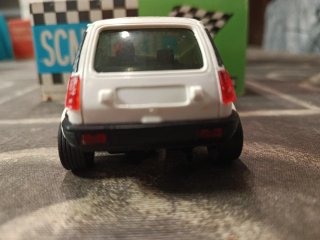 Renault 5 Blanco Exin Scalextric