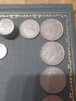 Monedas antiguas pesetas