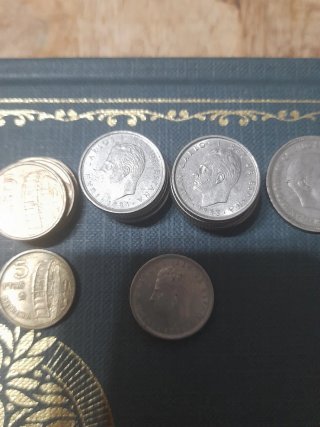 Monedas antiguas pesetas