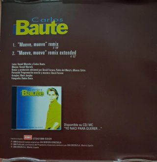 Lote 4 CDs Carlos Baute Latino