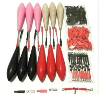 ✅ 12 plomos 100g pesca surfcasting, grapas, Urfes.