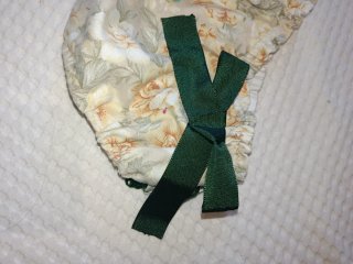 Ranita bebé floral con lazo verde REGALO