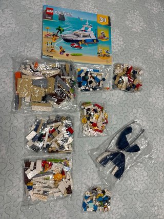 Lego Creator 31083 Barco y Avión 3 en 1