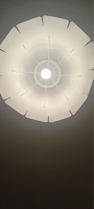 Lámpara de techo Ikea blanca