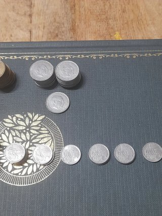 Lote de monedas antiguas
