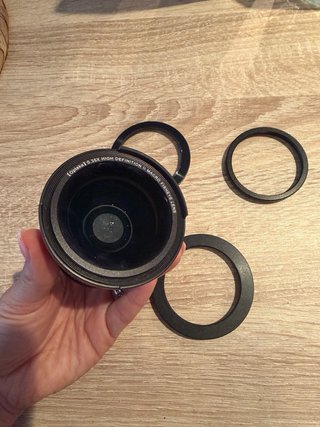 Opteka HD2 0.35X Ojo de Pez Macro 52mm