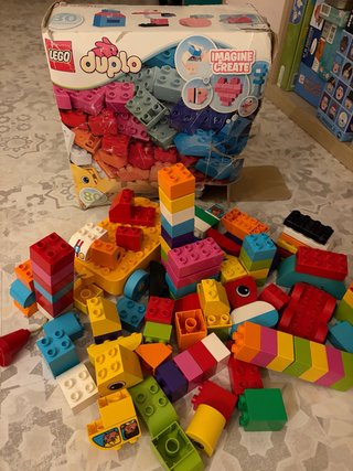 Lotto di pezzi Lego Duplo