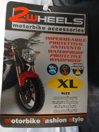 Capa Impermeável 2Wheels Motard XL