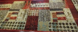 Alfombra Pasillo Lana Multicolor