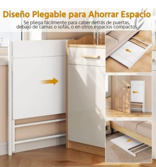 A ESTRENAR Escritorio Plegable Yaheetech Blanco