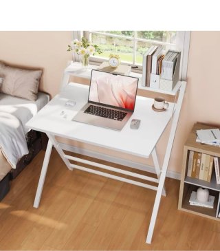 A ESTRENAR Escritorio Plegable Yaheetech Blanco