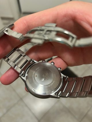 Orologio Emporio Armani Cronografo Uomo Acciaio