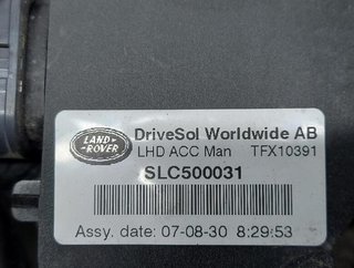 Slc500031 pedal land rover discovery v6 td 196667