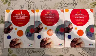 Libros Matemáticas 3ºESO
