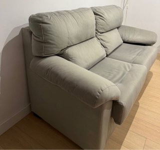 Sofá de 2 plazas gris