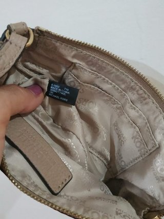 Monedero Michael Kors Beige con Pulsera
