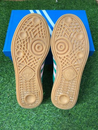 Zapatillas Adidas Handball Spezial Verde y Rosa