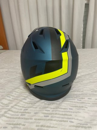 BELL SANCTION  BMX/MTB-AZUL+ AMARILLO+ FUNDA