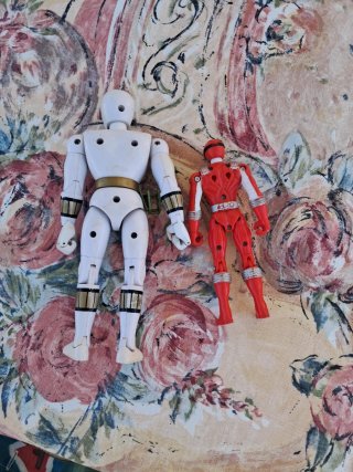 Lote 2 Figuras Power Rangers Bandai