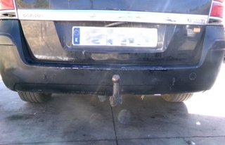 Paragolpes tras opel zafira 1.9 cdti modelo 98451