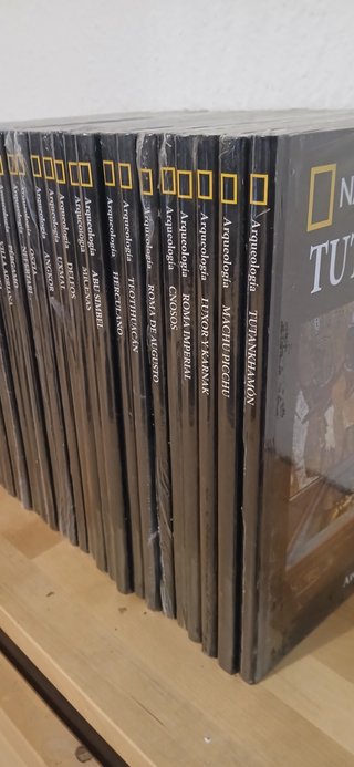 Tomos Arqueología National Geographic Precintados