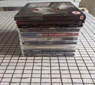 Lote 10 CDs Muse (Discografía Casi Completa)