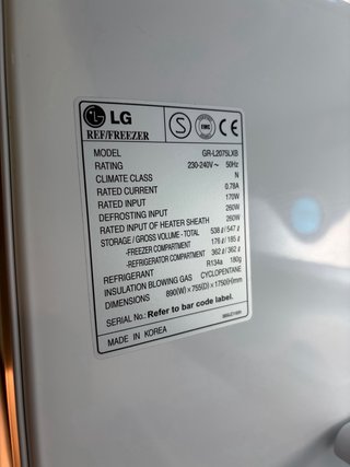 Nevera Americana LG Acero Inoxidable agua+hielo