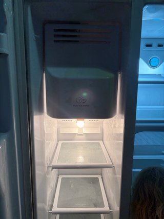 Nevera Americana LG Acero Inoxidable agua+hielo