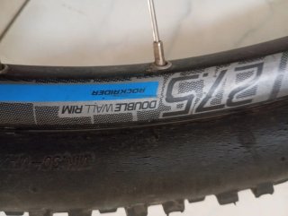 Rueda trasera para bicicleta disco de freno 27.5
