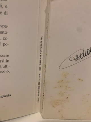 Brochure mostra Leonardo Da Vinci vintage