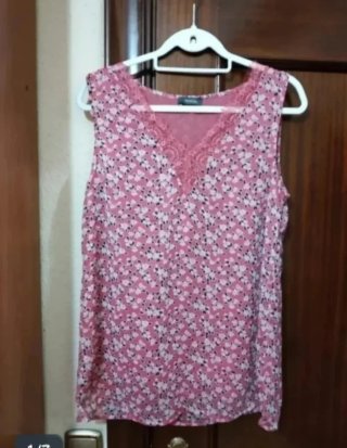 Camiseta sin mangas Yessica, talla M