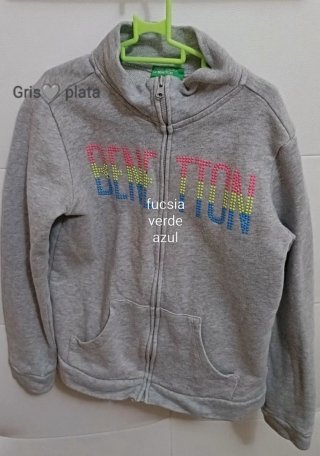 Pack 3 sudaderas Benetton 7-9 años