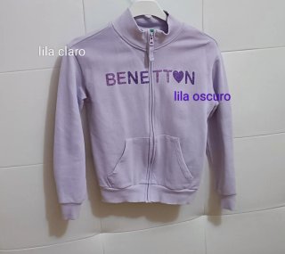 Pack 3 sudaderas Benetton 7-9 años
