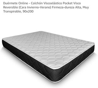 Somier Plegable Metálico con Colchón