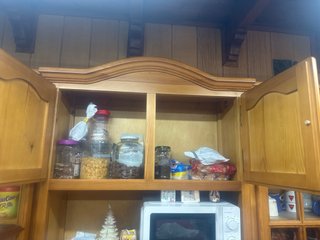 Mueble de cocina madera 310x42x226
