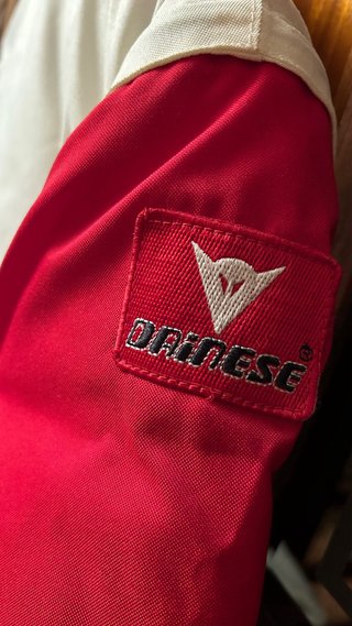 Chaqueta Dainese Eddie Lawson 80s Roja
