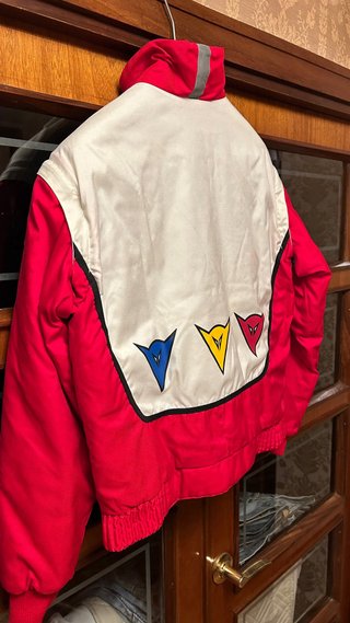 Chaqueta Dainese Eddie Lawson 80s Roja
