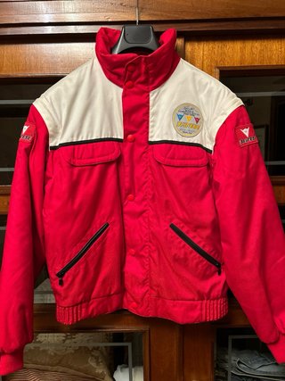 Chaqueta Dainese Eddie Lawson 80s Roja