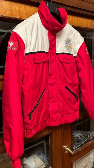 Chaqueta Dainese Eddie Lawson 80s Roja