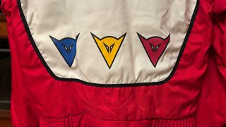 Chaqueta Dainese Eddie Lawson 80s Roja