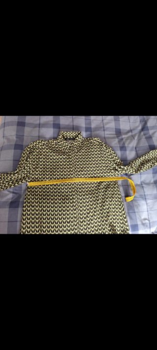 Zara camisa estampado geométrico