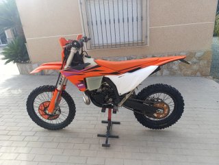 KTM EXC Enduro Naranja/Blanco