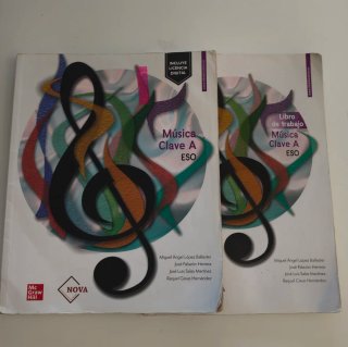 Libros de texto Música Clave A ESO