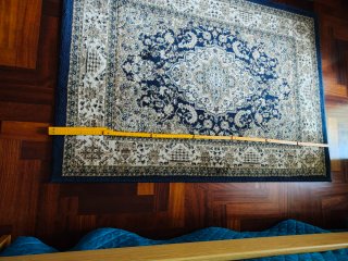Tappeto grande stile persiano Nain + piccolo tappe