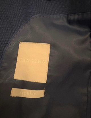 Giacca uomo blu taglia 54