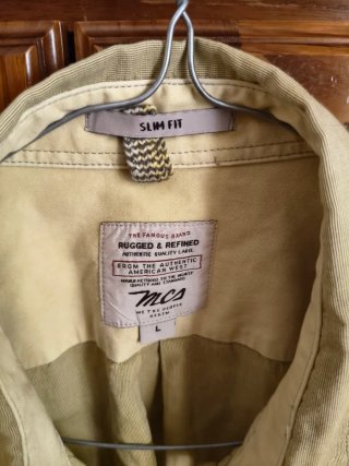 Camicia Marlboro Classics senape L